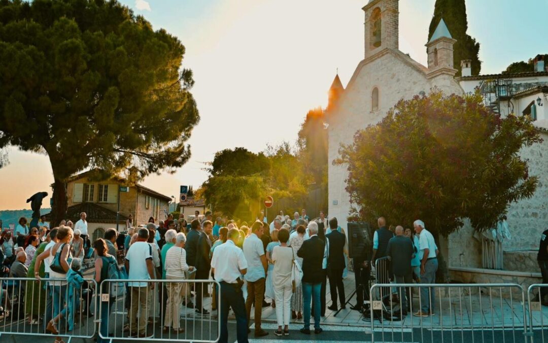 Saint-Paul de Vence : Inauguration de la fin des travaux de restauration de La Chapelle Sainte-Claire