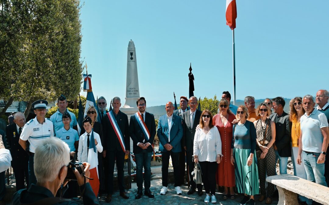 Saint-Paul-de-Vence : Commémoration de la victoire du 8 mai 1945