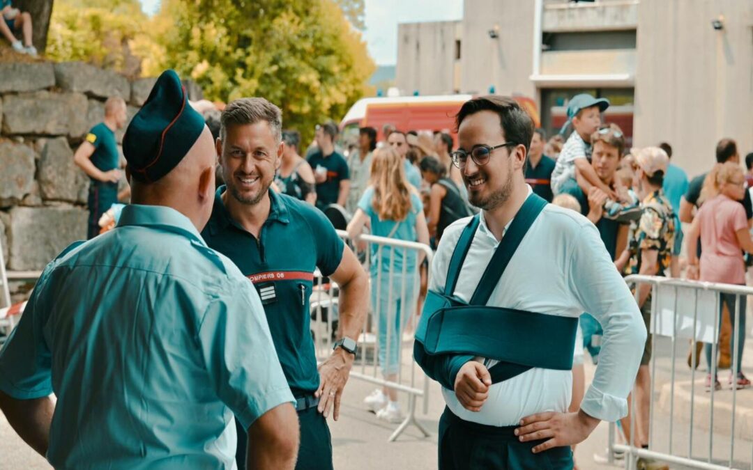 Cagnes-sur-Mer : Visite de la caserne des Pompiers !