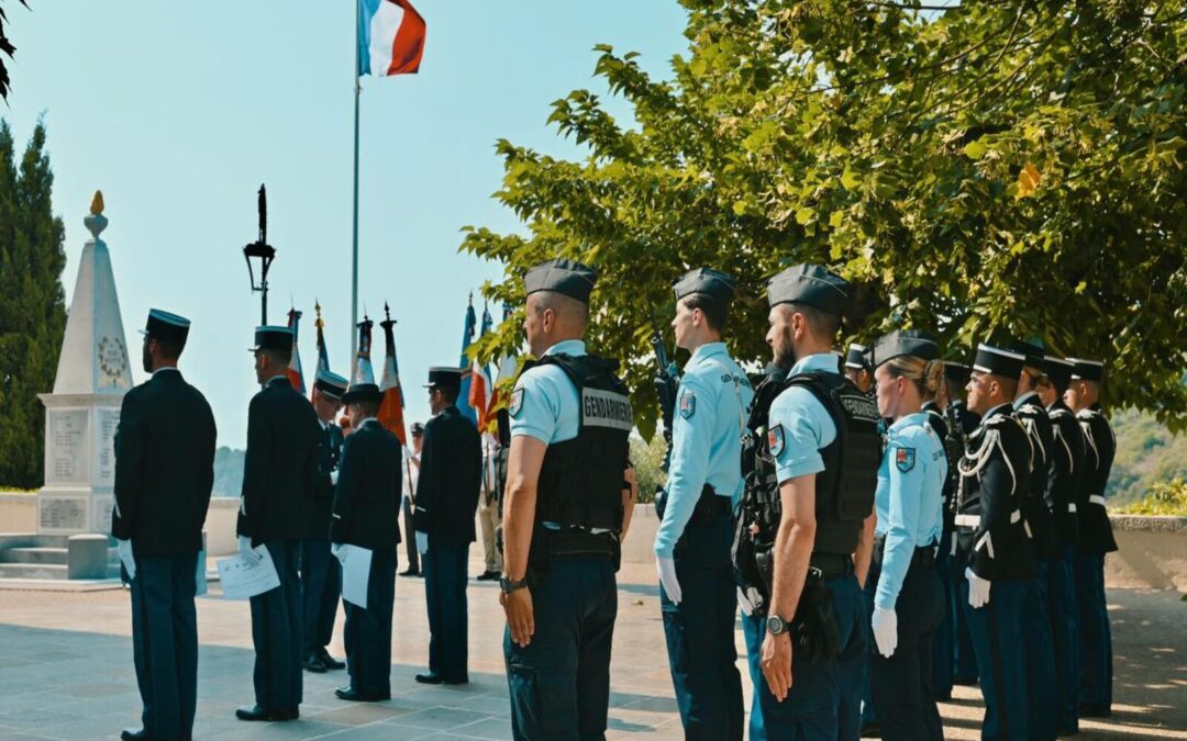 Villeneuve-Loubet : Cérémonie de passation de commandement de la Gendarmerie !