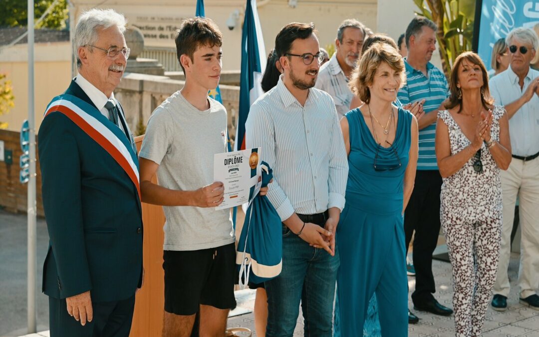 Cagnes-sur-Mer : Remise de diplômes aux bacheliers !