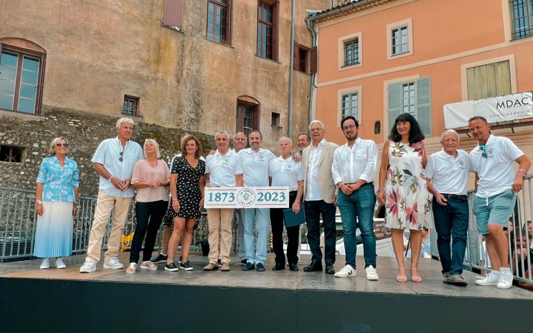 Cagnes-sur-Mer : 150 ans du cercle des Amis du Haut-de-Cagnes !