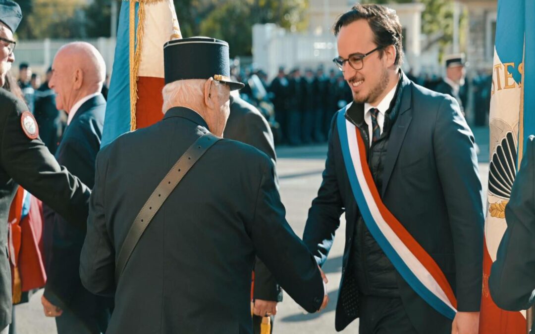 Nice : Cérémonie de remise du Drapeau de la Gendarmerie des Alpes-Maritimes !