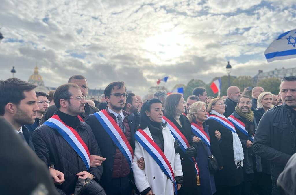 Marche contre l’antisémitisme : présent à Paris pour soutenir nos compatriotes juifs