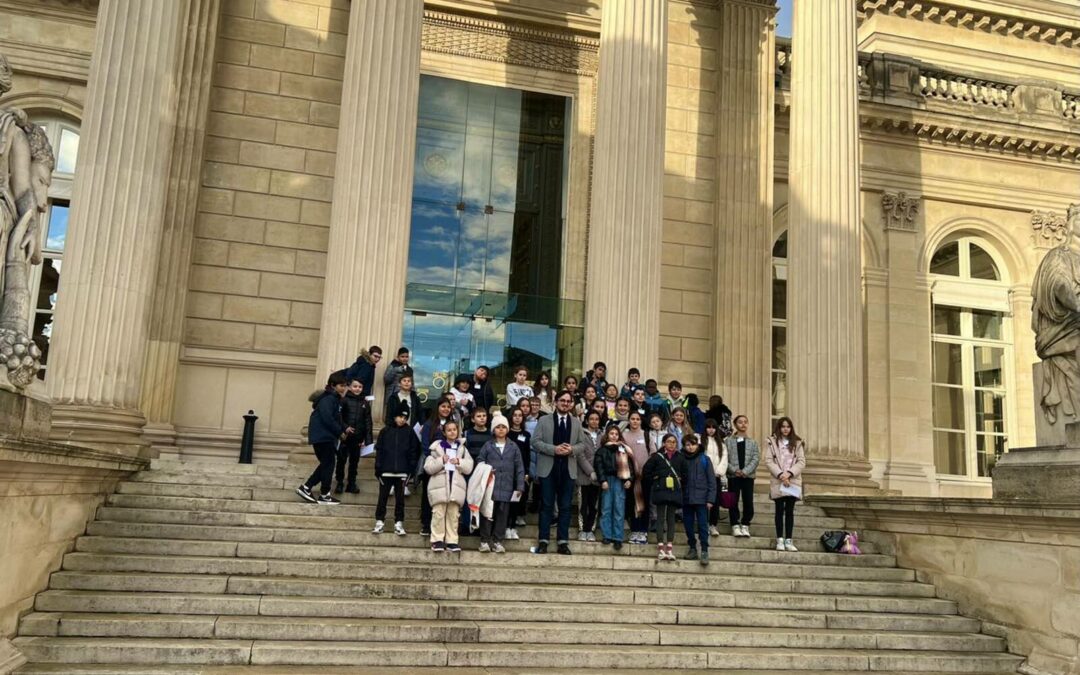 Assemblée nationale : Visite des élèves de l’école Daudet !