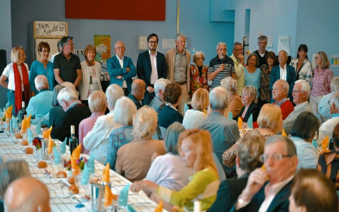 Saint-Paul-de-Vence : Traditionnel repas de l’amitié avec nos ainés !