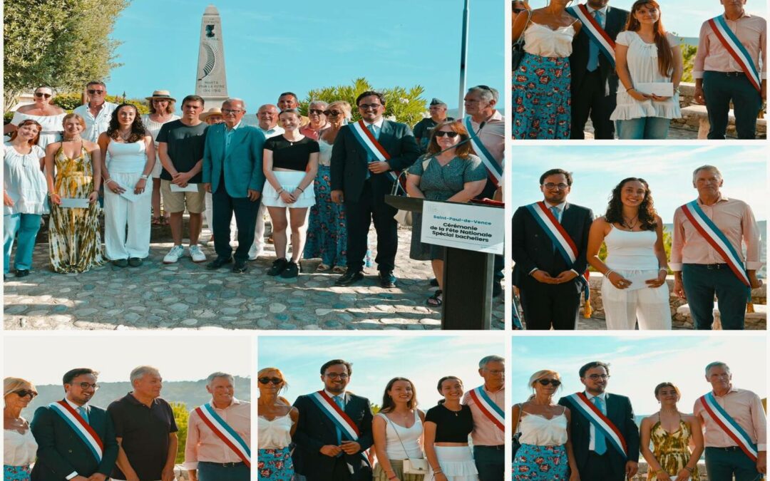 Saint-Paul-de-Vence : Célébration des bacheliers !