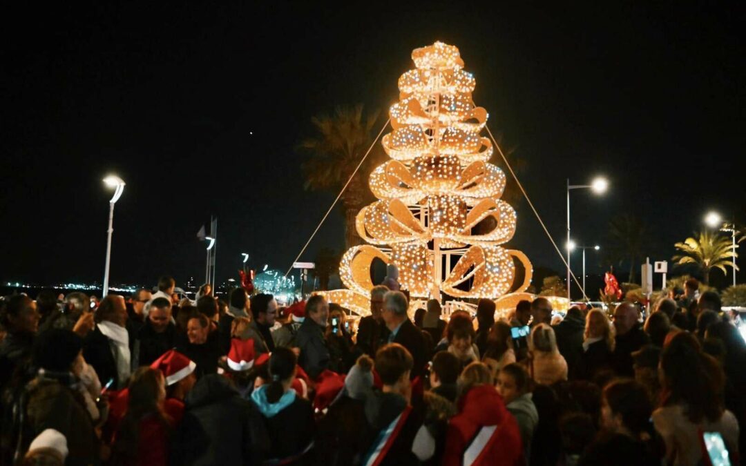 Cagnes-sur-Mer : Lancement des illuminations de Noël !